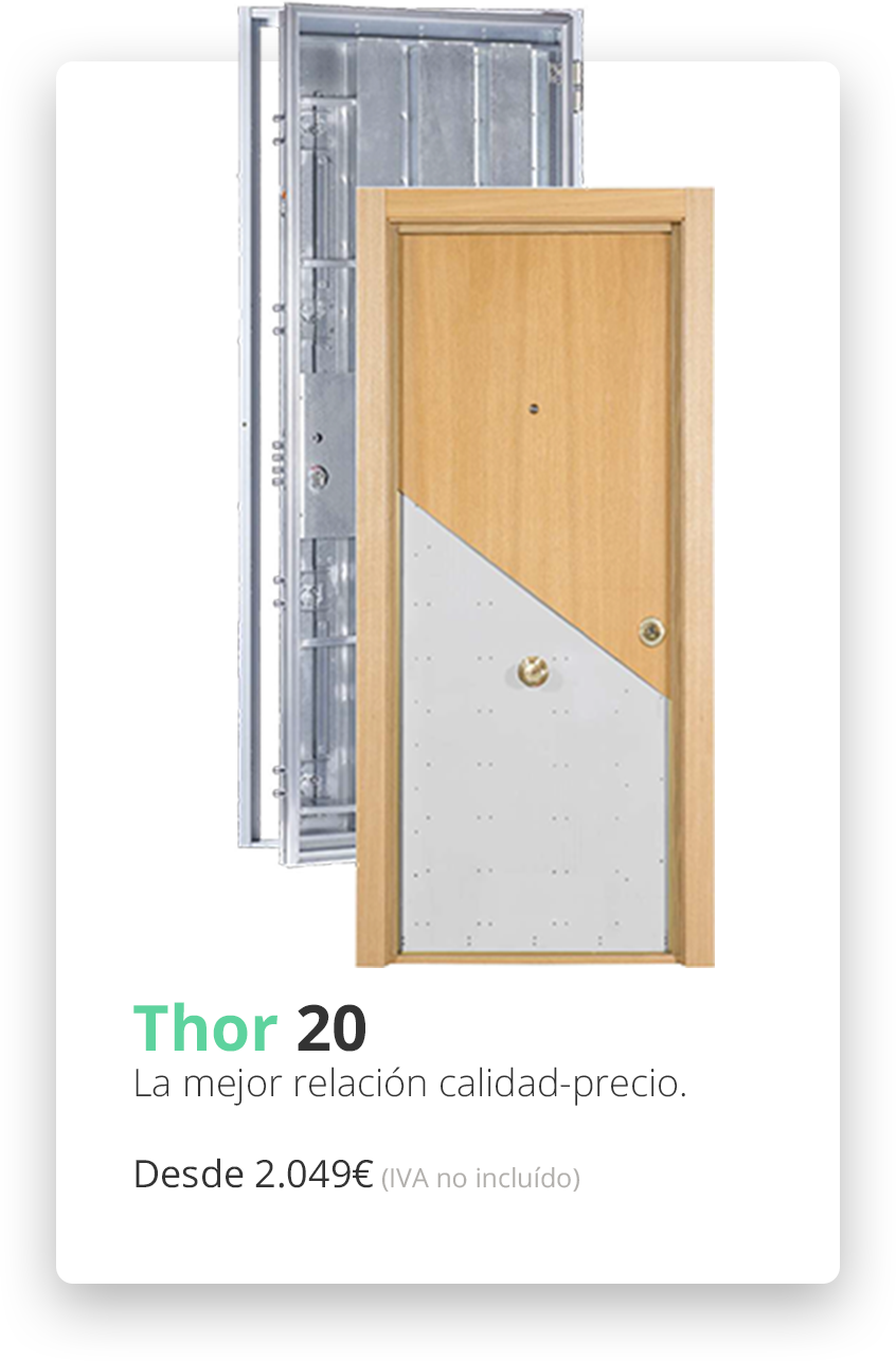 Puerta blindada thor